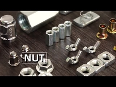 Pas koolstofstalen zeskantflensmoer standaard DIN6923 aan