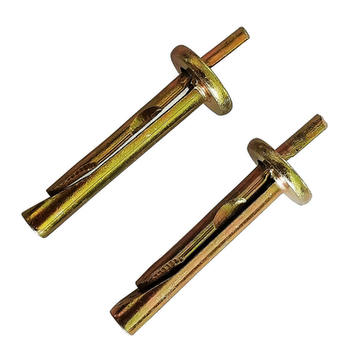 Bevestigingsmiddelen Ankerbout Geel Verzinkt Koolstofstaal Celling Anker 6x40mm 6x60mm