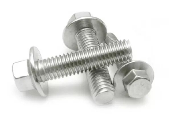 4.8/8.8/10.9 Kwaliteit Carbon Steel Flange Bolt Carton Verpakking Din 6921