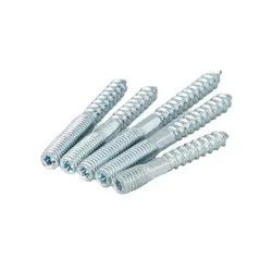 M6*60 M10*200 Hanger van koolstofstaal Bolt Hout tot metaal Dowels Double Ended Meubels Fixing