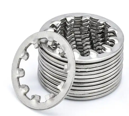 Carbon Steel 4.8 8.8 gegalvaniseerde geringe slotwasser met interne tanden Din 6797