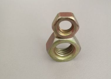 4.8 Materiële de Hexuitdraai Hoofdnoten M6 van het rangKoolstofstaal met Gele Zinkkleur voor Slot