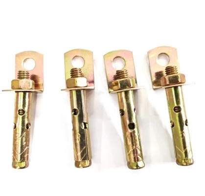 M8 M10 Haaienvin Hook Sleeve Anker Buildings Zinkgeplatte koolstofstaal