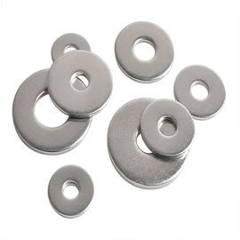 Hoogstandaard metalen platte wasmachines Wit zink / Geel zink / Zwart Din125/9021