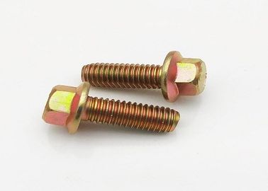 Bevestigingsmiddelen M12x50 Din 6921 Hex Flange Bolt Wit Zink Geplatte koolstofstaal Klasse 4.8