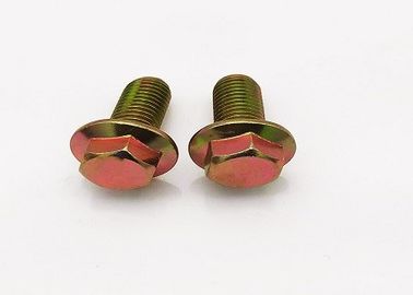 Bevestigingsmiddelen M12x50 Din 6921 Hex Flange Bolt Wit Zink Geplatte koolstofstaal Klasse 4.8