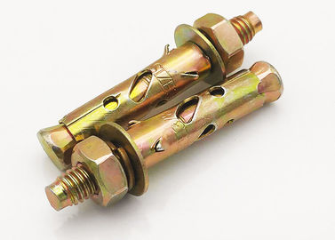 geel/wit zink geplant Anker Bolt Antiskid Haaienvinnen Type M6 zink geplant afgewerkt
