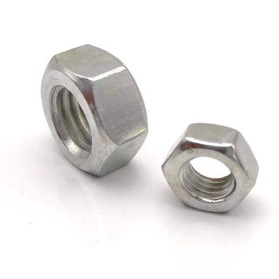 DIN934 Koolstofstaal Zink Geplateerde Garde 4,8 m12-noot