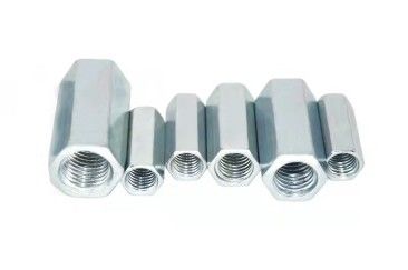 Wit Zink Geplateerd DIN 6334 Hexagon de Koppelingsnoten van M6