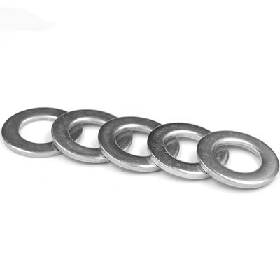 DIN 125 Platte wasmachines Carbon Steel bevestigingsmiddelen Klasse 4.8/8.8 zink geplaatst