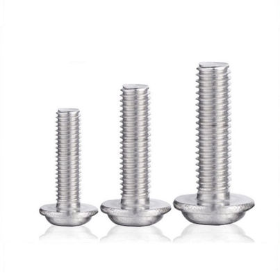 Zink Geplateerd DIN 967 M6 Dwars In een nis gezet Pan Head Screw With Collar