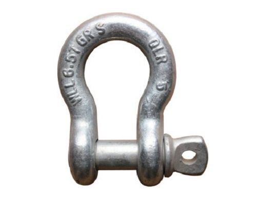Marine Rigging Galvanized Zinc Plated-de bevestigingsmiddelen van de de fabrieksprijs van Ankerdee shackle