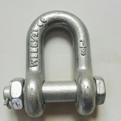 Marine Rigging Galvanized Zinc Plated-de bevestigingsmiddelen van de de fabrieksprijs van Ankerdee shackle