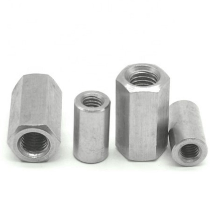 Zinkgeplant Din 6334 M12 M16 Hex kop noten Carbon Steel Standard ISO CE